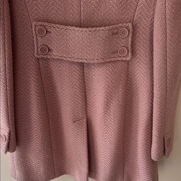 Ann Taylor Loft Pinkish double breasted Pea Coat - Picture 8 of 11